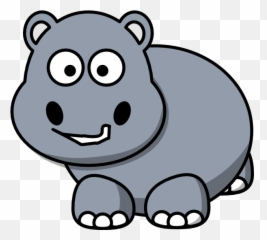 Clipart Hippo Emoji Clipart Hippo Emoji Transparent Free - Hippopotamus Clipart,Hippo Emoji