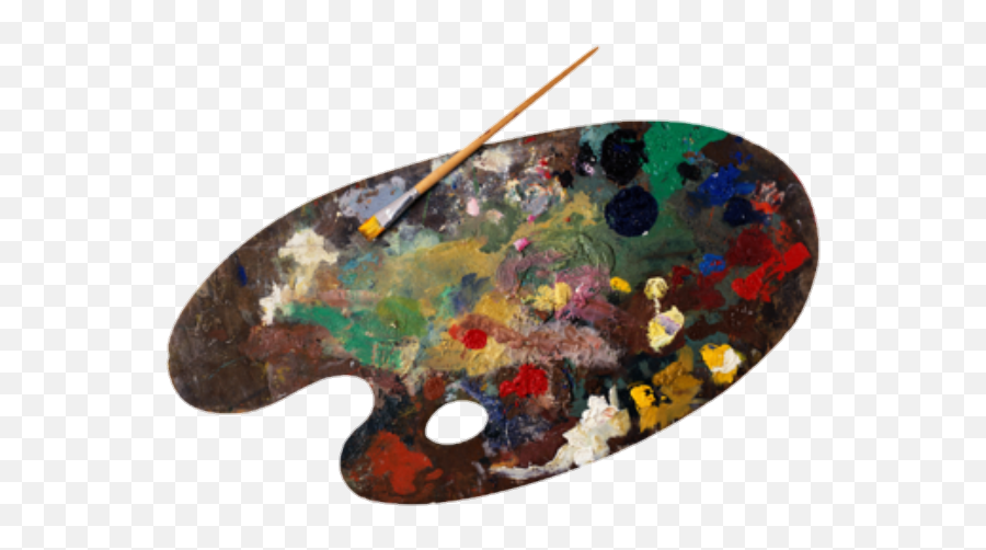 Art Palette Artpalette Paint Artist Paintbrush Paints - Art Palette Transparent Background Emoji,Paintbrush Emoji