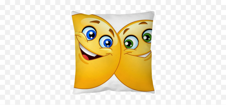 Hugging Emoticons Floor Pillow Pixers - Hug Emoticon Emoji,Hugging Emoticons