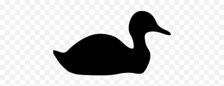 Ente - Silhouette Duck Clipart Emoji,Dj Emoji