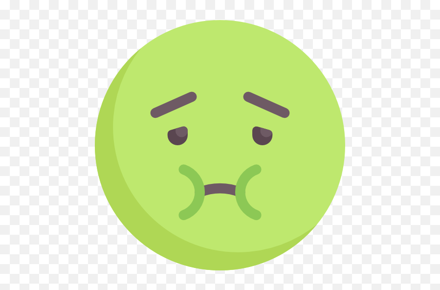 Sick - Sick Icon Emoji,Sick Green Emoji