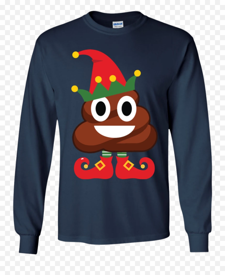 Elf Poop Emoji Funny Christmas Youth - Stitch Supreme,Funny ...