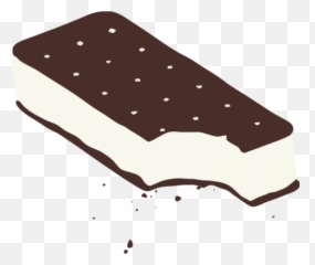 Clipart Ice Cream Sandwich - Graphic Emoji