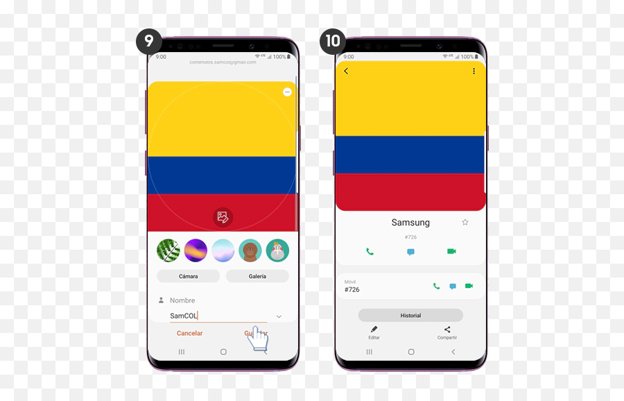 Imagen A Un Contacto En Android Pie - Smartphone Emoji,Como Poner Emojis En Contacto Samsung