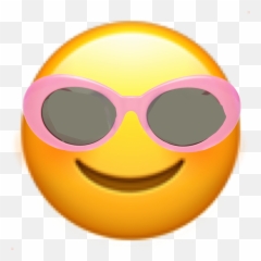 The Newest Shades Stickers On Picsart - Smiley Emoji,Shade Emoji