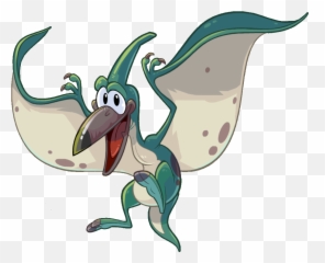 Fossil Clipart Pterodactyl Fossil - Pterodactyl Dinosaur Pteranodon Cartoon Emoji,Pterodactyl Emoji