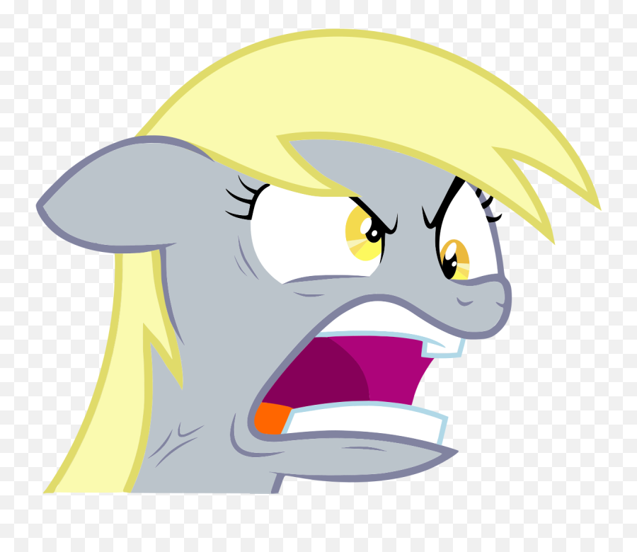 Derpy Hooves Pony Yellow Nose Facial Expression Mammal - Derpy Hooves Emoji,Derpy Emoji