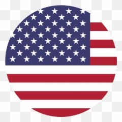 The United States Flag Round Png - Usa Flag Icon Png Emoji,American Flag Emoji Png