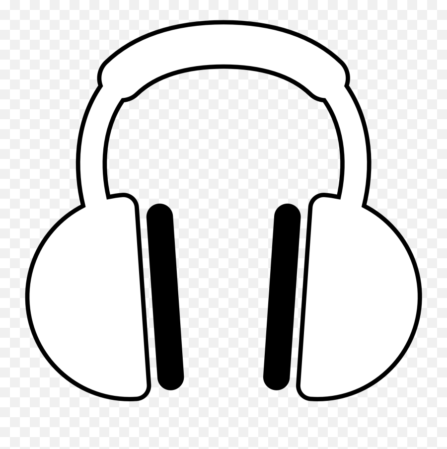 Free Cartoon Headphones Png Download Free Clip Art Free - Music White Vector Png Emoji,Headphone Emoji