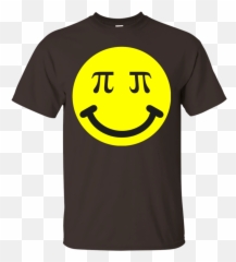 Pi Day Emoji Smiling Face Funny - While My Guitar Gently Weeps T Shirt