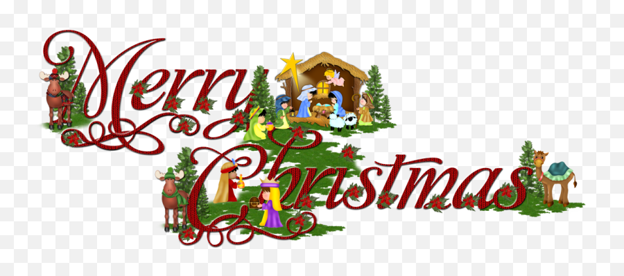 Hd Png Merry Christmas - Merry Christmas Design Word Emoji,Merry Christmas Emoticon