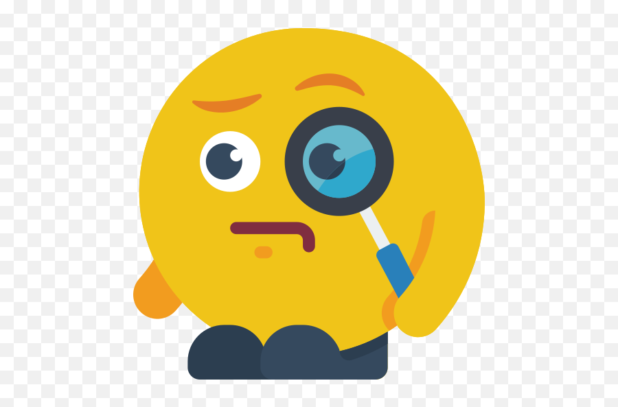 Detective - Emojis Preocupado,Emoji Detective