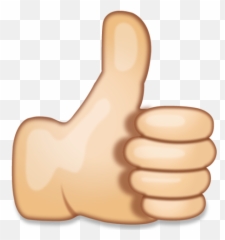 Codalab - Thumbs Up Emoji Transparent Background,Emoji