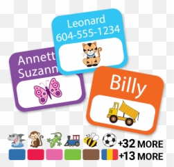 Colortime Clothing Labels For Kids - Clip Art Emoji,Leaf Pig Emoji