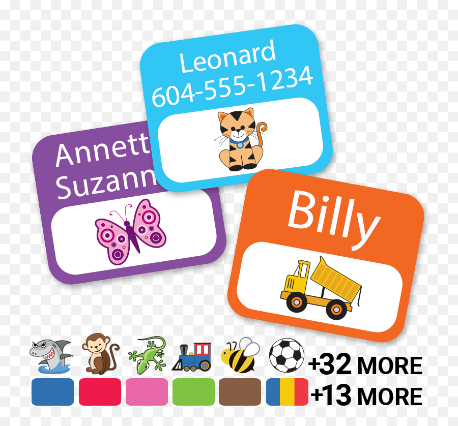 Colortime Clothing Labels For Kids - Clip Art Emoji,Leaf Pig Emoji