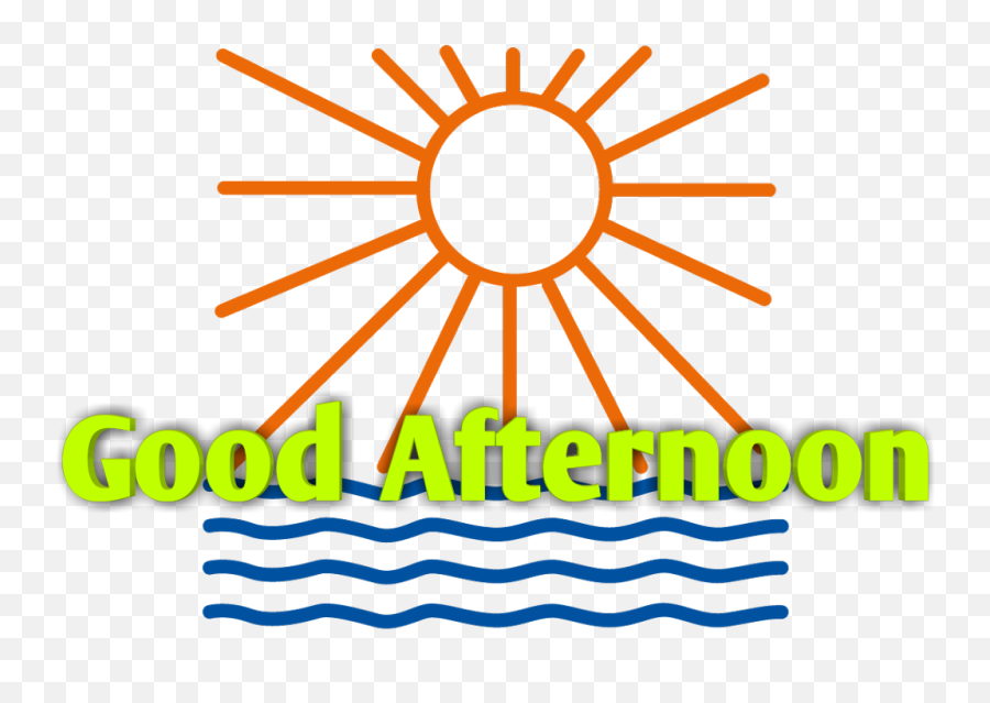 Goodafternoon Boatarde Sun Sol - Clip Art Emoji,Good Afternoon Emoji