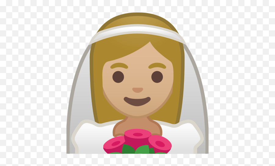 Bride With Veil Emoji With Medium - Bride Png Icon,Bride Emoji
