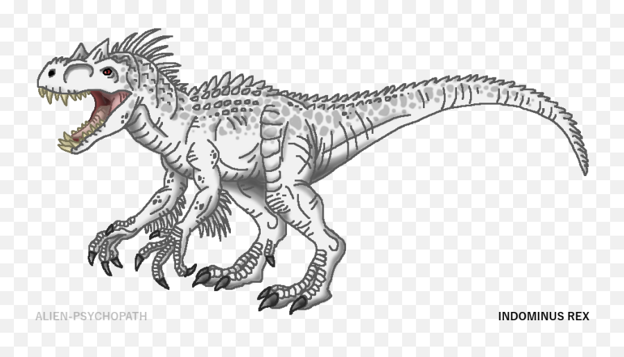 Clipart Dinosaur Forest Transparent - Jurassic World Indominus Rex Cartoon Emoji,Dinosaur Emoji Android