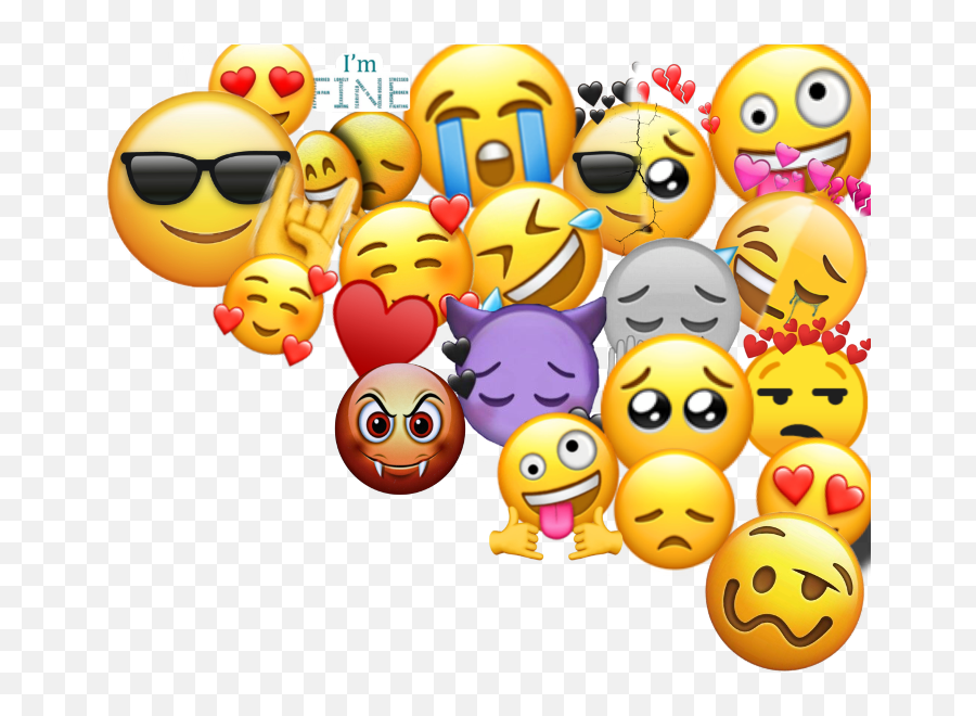 Freetoedit Cool Sad Demon Silly Lobe - Cartoon Emoji,Noice Emoji