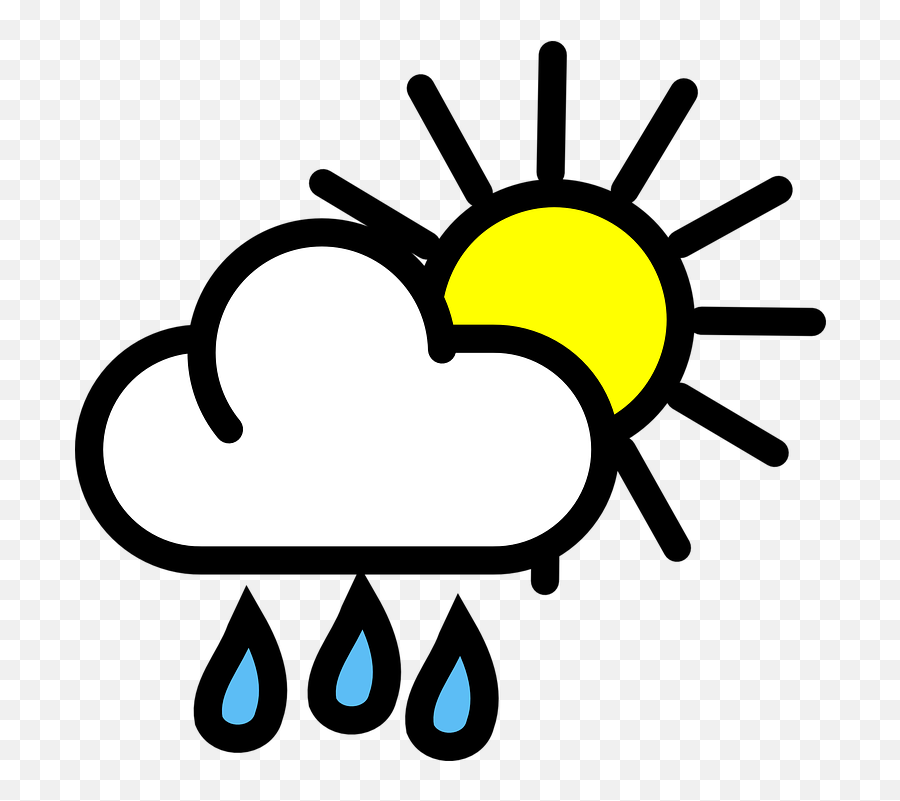 Free Rainy Weather Illustrations - Transparent Weather Clipart Emoji,Heavy Metal Emoticon