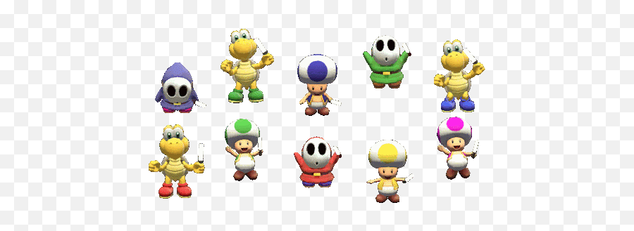 Top Lets Play Mario Kart 8 Deluxe 200 Cc Stickers For - Mario Kart 8 Characters Gif Emoji,Mario Emoji