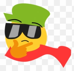 Placerebuilder But Hes A Thinking Emoji - Clip Art,Thonk Emoji