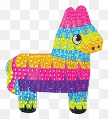 Pinata Rhinestone Decals Small - Cartoon Pinatas Png Emoji,Emoji Pinata