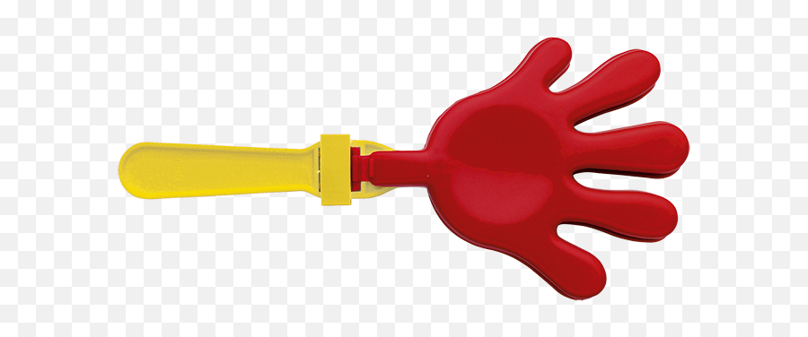 Hand Clapper Blackyellowred - Cleanliness Emoji,Clapper Emoji