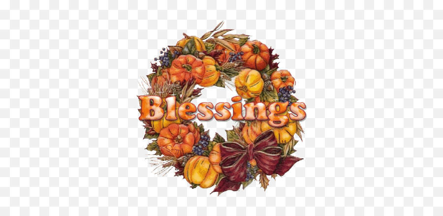 Songs For Children Stickers For Android - Thanksgiving Blessing Gif Emoji,Emoticons Thanksgiving