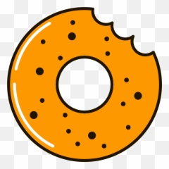 Bagel Clipart - Simbolo De Proteccion Civil Emoji,Bagel Emoji