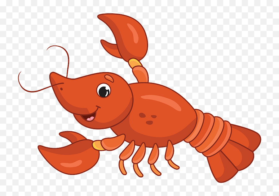 Lobster Clipart - Lobster Clipart Emoji,Crawfish Emoji