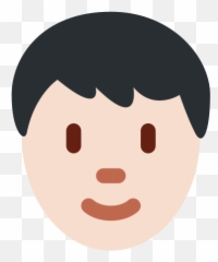 Person Emoji With Light Skin Tone - Human Color