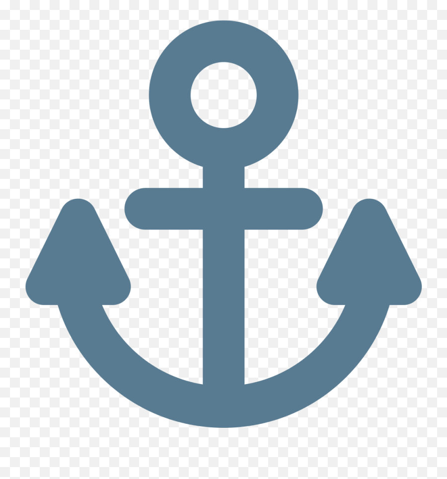 Fxemoji U2693 - Anchor Emoji,Christian Emojis