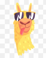 Funny Alpaca Stickers - Alpaca Stickers Whatsapp Emoji,Alpaca Emoji
