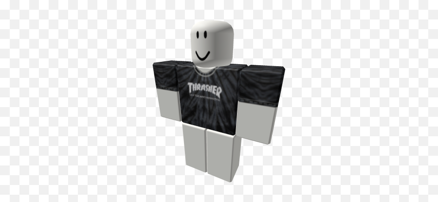 Customize Your Avatar With The Thrasher - Blackspiderdyetee Polo Shirt Roblox Emoji,Spider Emoticon