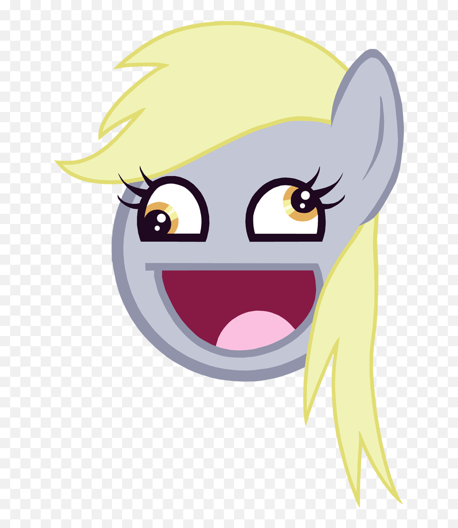 My Little Pony Awesome Face Clipart - Rainbow Dash Awesome Face Emoji,Wtf Emoji Face