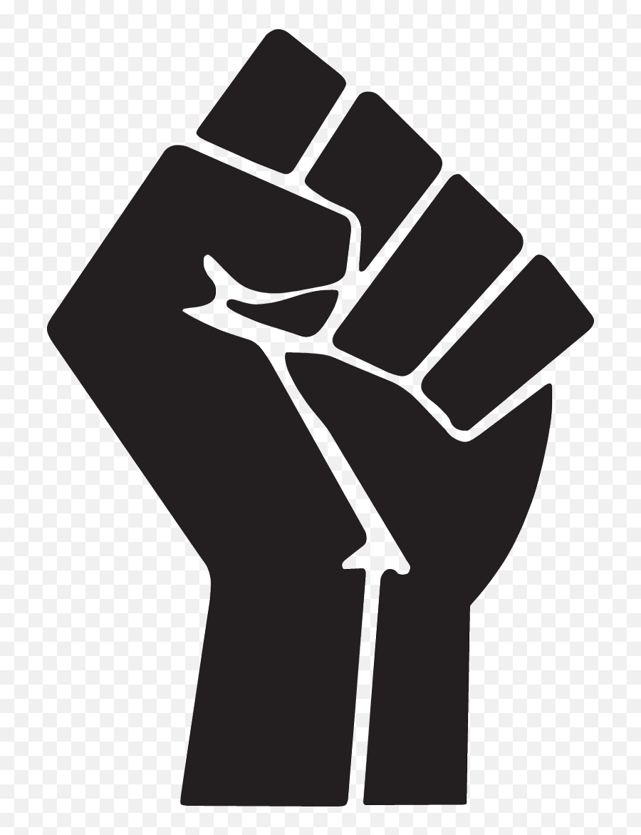Fist Clipart Raised Fist Fist Raised - Fist Clipart Emoji,Black Power Fist Emoji