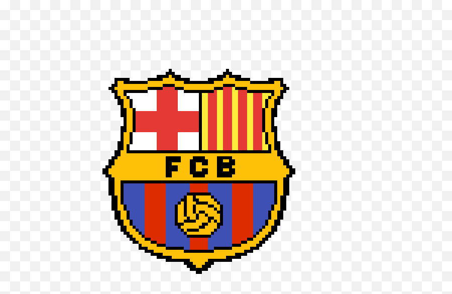 Pixilart - Fc Barcelona Logo Emoji,Barcelona Flag Emoji