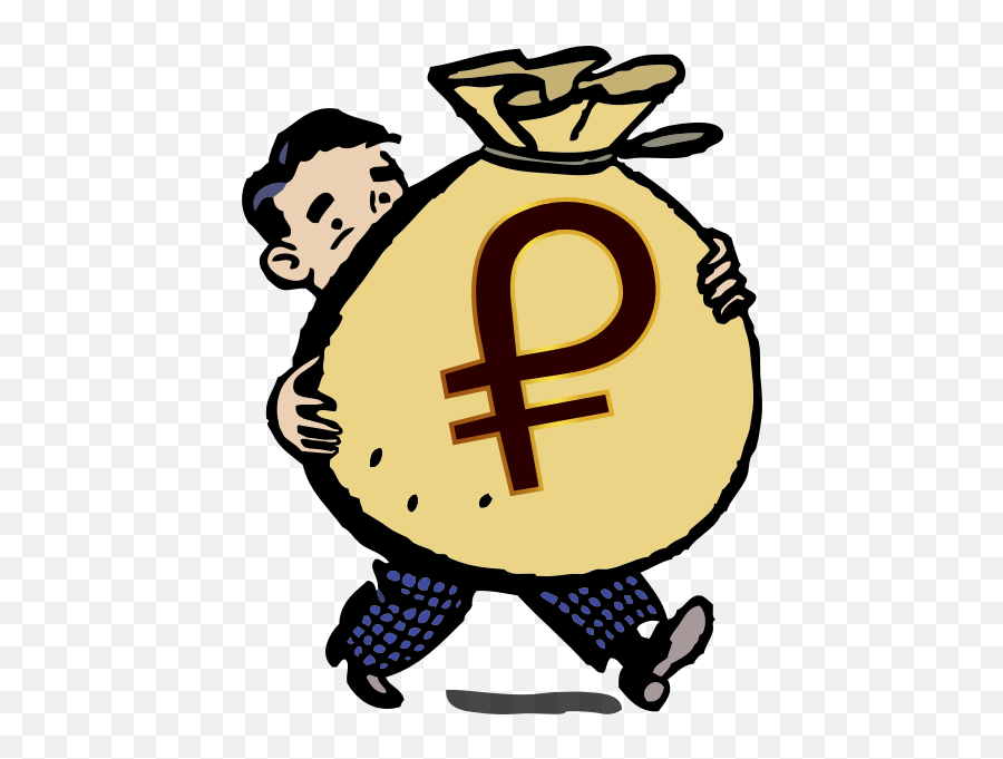 Guy With A Big Bag Of Petro Coin - If I Were Millionaire Emoji,Old Man Boy Ghost Emoji