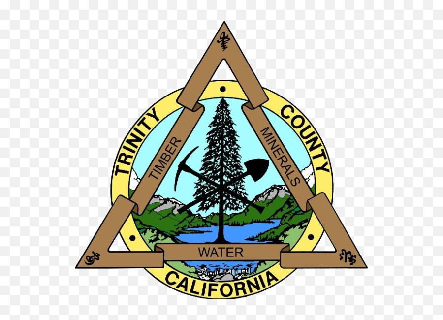 Seal Of Trinity County California - Trinity County Oes Logo Emoji,California State Flag Emoji