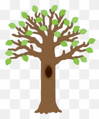 Big Tree Clipart At Getdrawings - Big Cartoon Tree Png Emoji,Emoji Bulletin Board