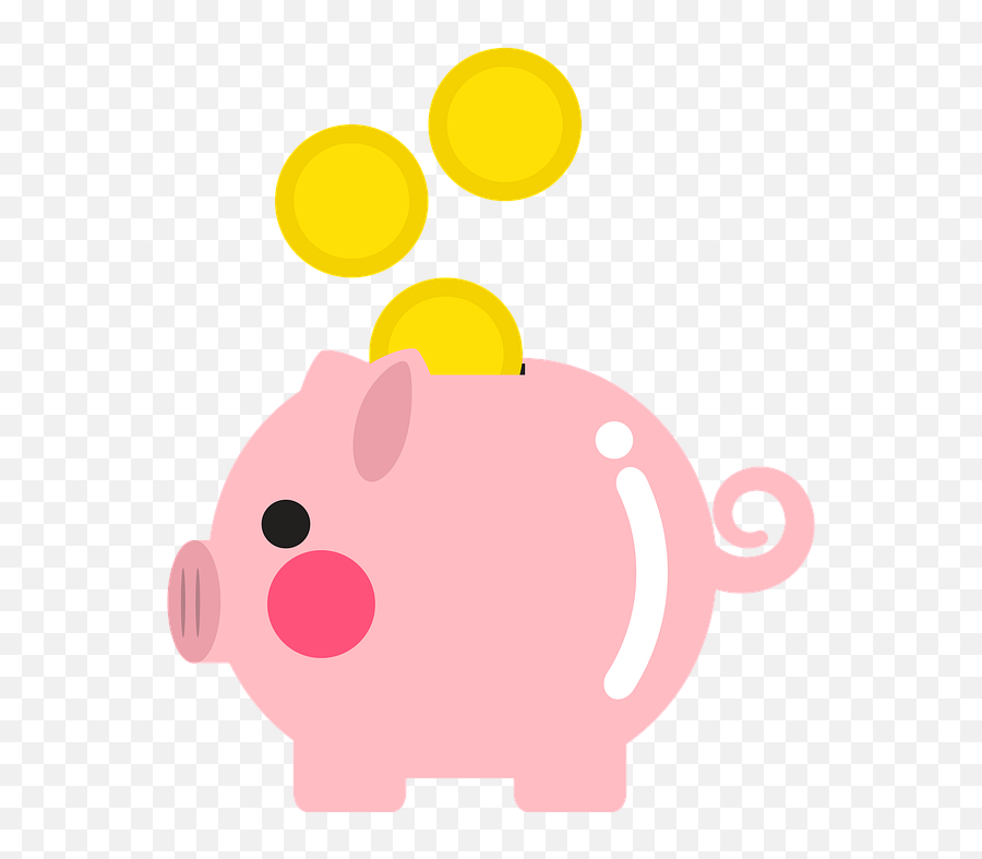 Piggy Bank Saving Money Saving Emoji,Pig Money Emoji free