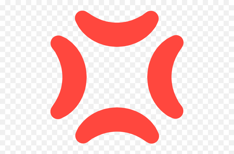 Fxemoji U1f4a2 - Simbolo De Raiva Png,Emojis Png