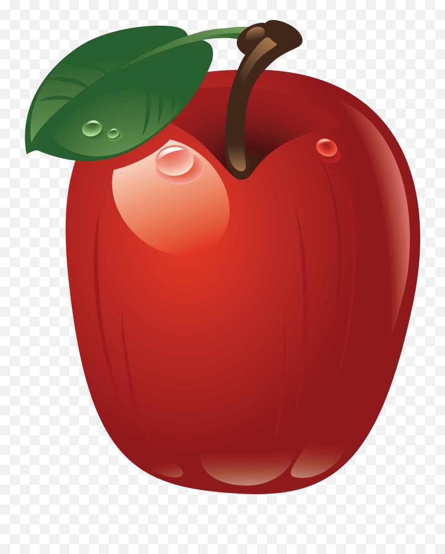 Download Red Apple Png Image Hq Png - Apple Png 3d Emoji,Owl Emoji Apple