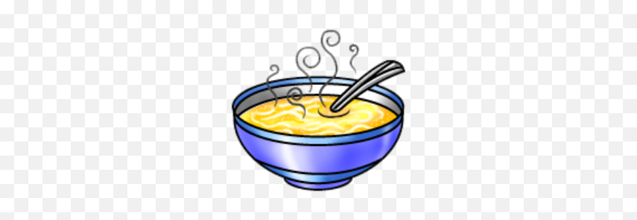 Chicken Noodle Soup Cartoon Clipart Kid - Hot Soup Clipart Emoji,Noodle Emoji