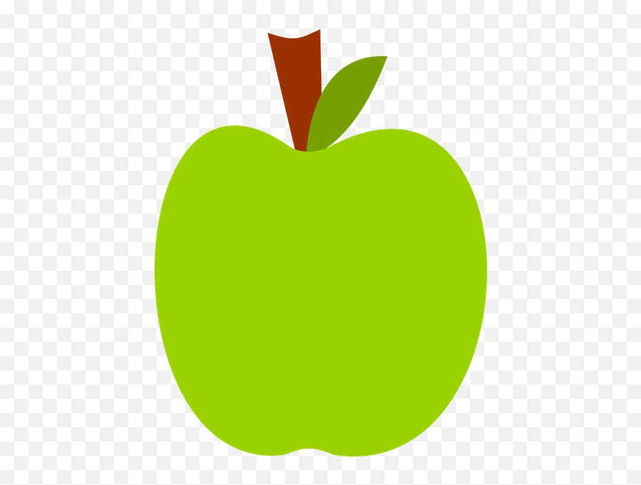 Transparent Background Green Apple Clipart - Transparent Background Green Apple Clipart Emoji,Green Apple Emoji