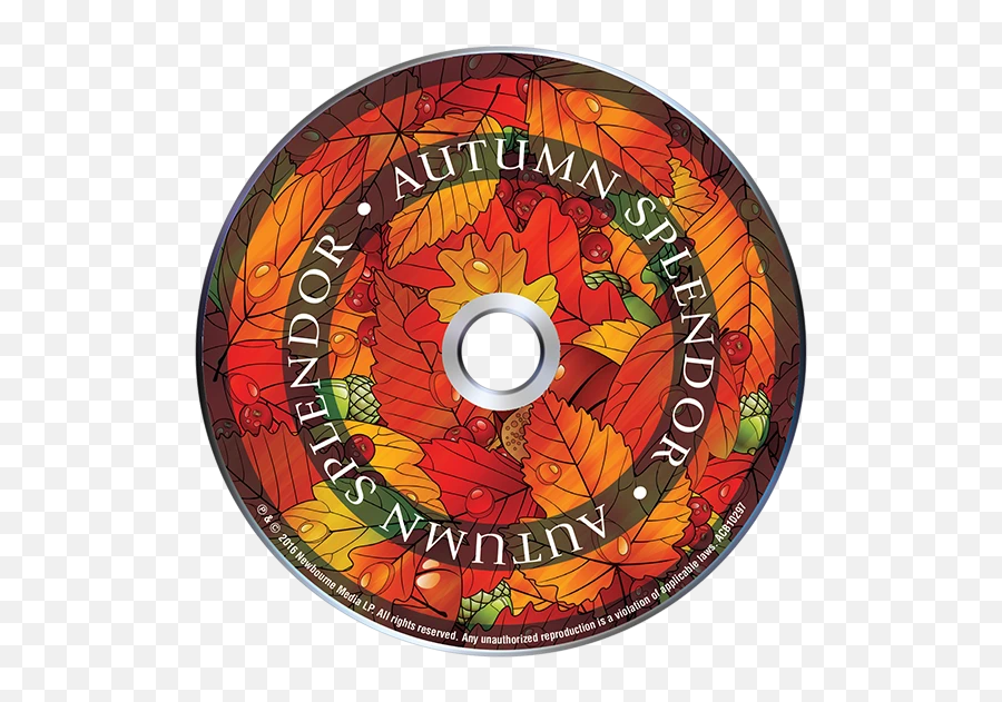Autumn Splendor Adult Coloring Book Includes Bonus Relaxation Cd - Circle Emoji,Autumn Emoji