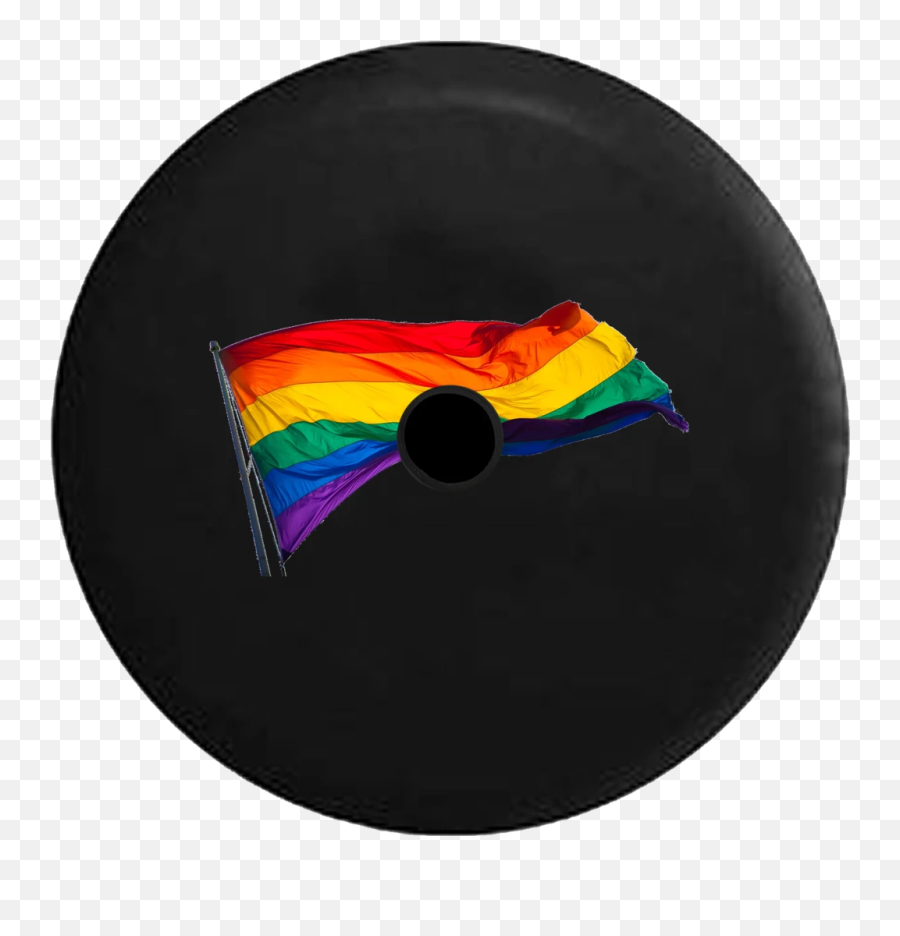 2018 - 2019 Jeep Wrangler Jl Spare Tire Cover Tire Cover Gay Emoji,Lgbtq Flag Emoji