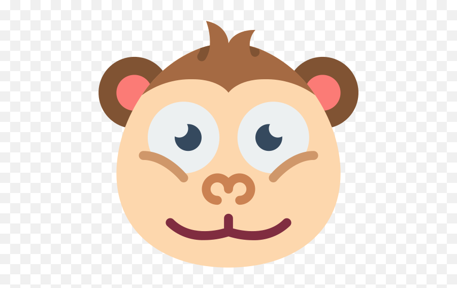 Monkey - Free Smileys Icons Clip Art Emoji,Monkey Eye Emoji