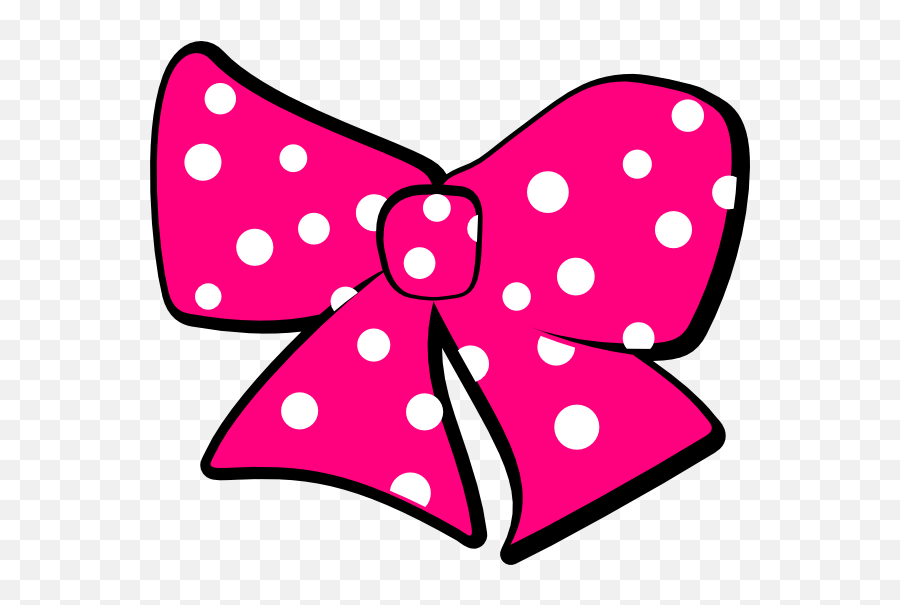 Pink Ribbon Clipart Free Download On Clipartmag - Pink Minnie Mouse Bow Emoji,Minnie Mouse Emoji Copy And Paste